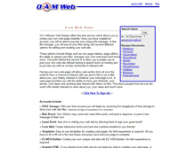Tablet Screenshot of oamweb.com
